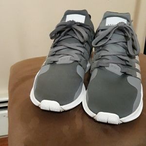 Comfortable sneakers for running.